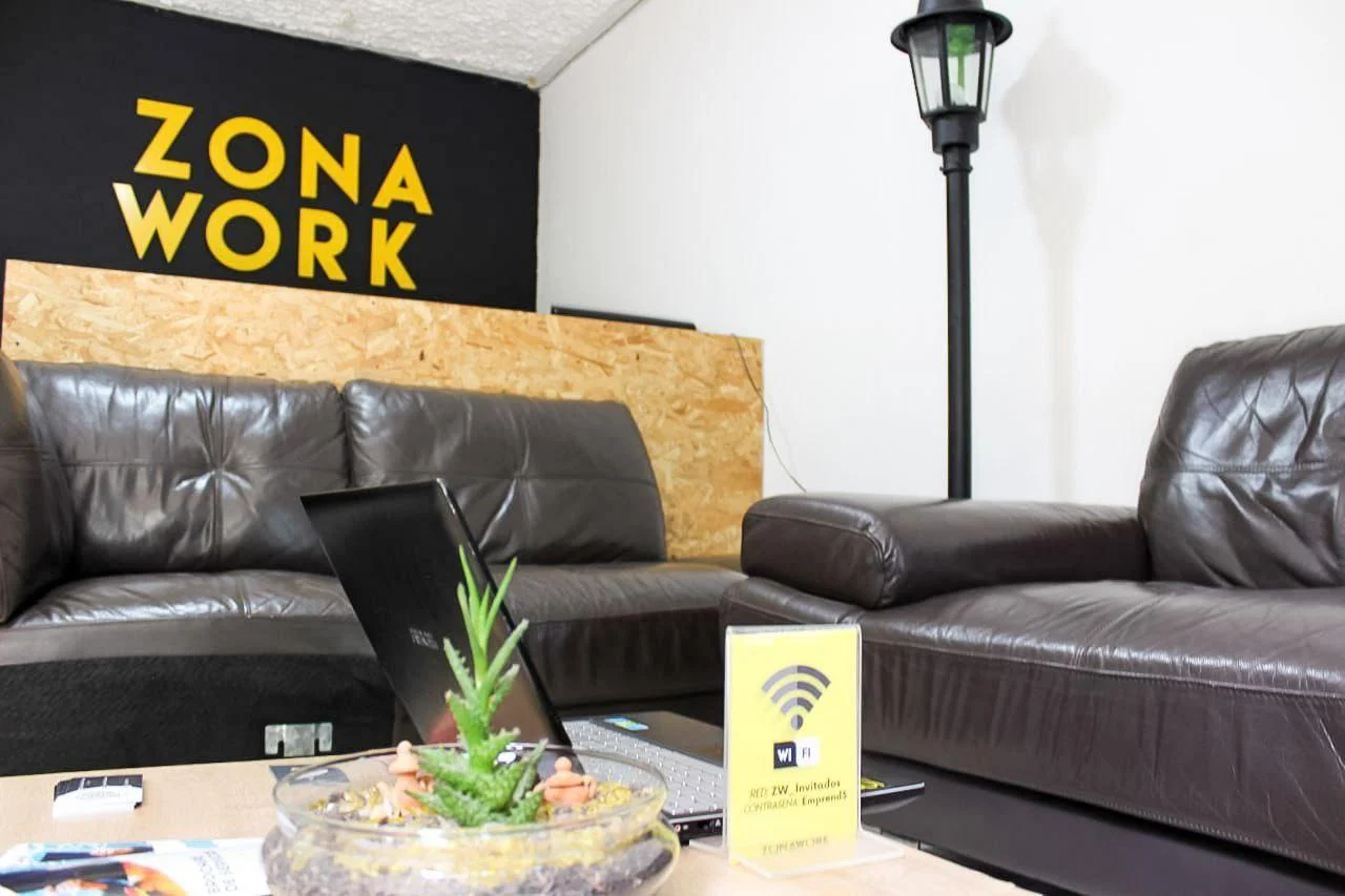Zona de recepción y descanso